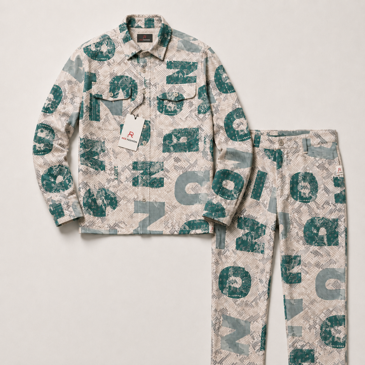 Red Fashion premium drop men shirt